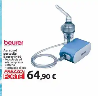 Carrefour Iper Aereosol portatile beurer ih60 offerta