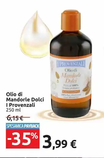 Carrefour Market Olio di mandorle dolci i provenzali offerta