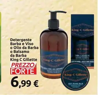Carrefour Market Detergente barba e viso e olio da barba o balsamo da barba ling c gillette offerta
