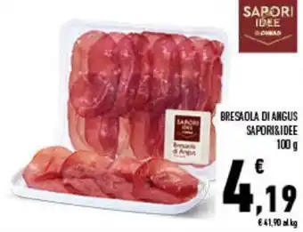 Conad Sapori & Idee Bresaola Di Angus 100 g offerta