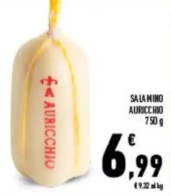 Conad Auricchio Salamino 750 g offerta