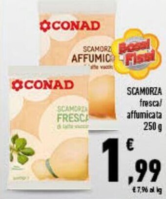 Conad Scamorza fresca/affumicata 250 g offerta