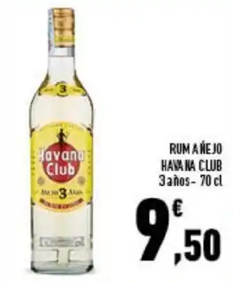 Conad Havana Club Rum añejo 3 años 70 cl offerta