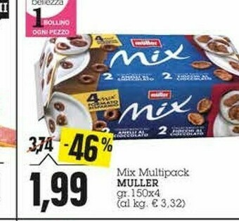 Emi Supermercati Muller Yogurt offerta