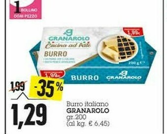 Emi Supermercati Granarolo Burro offerta