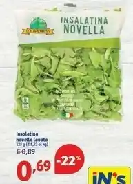 In'S Mercato Novella Insalatina Lavata offerta