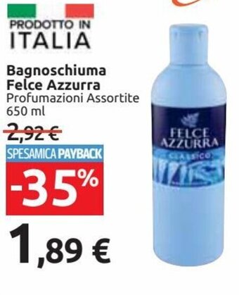 Carrefour Market Felce Azzurra Bagnoschiuma 650 ml offerta