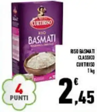 Conad Curtiriso Riso Basmati classico 1 kg offerta