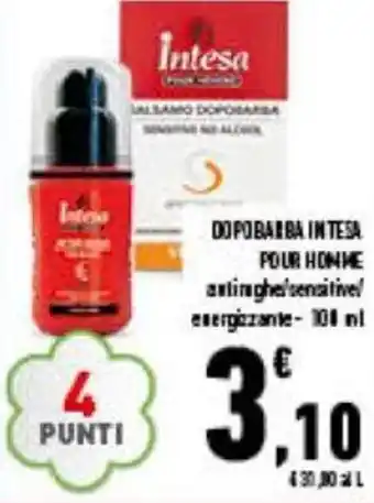 Conad Intesa Pour Homme Dopobarba 100 ml offerta
