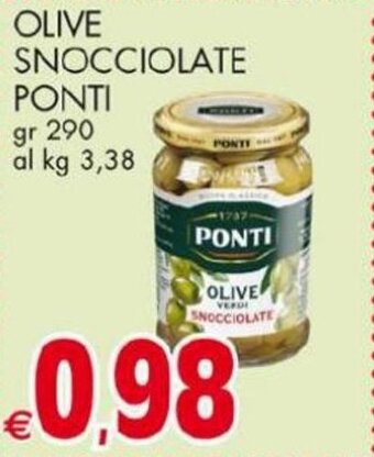 Kanguro Ponti Olive Snocciolate 290 gr offerta