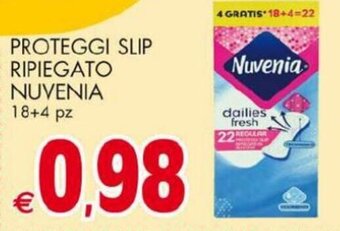 Nuvenia Proteggi slip ripiegato 18+4 pz