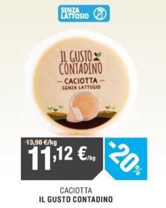 Poli Il Gusto Contadino Caciotta offerta
