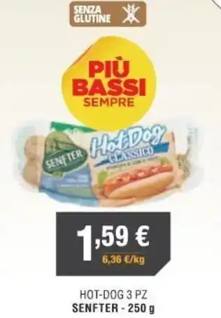 Senfter Hot-Dog 3 pz 250 g