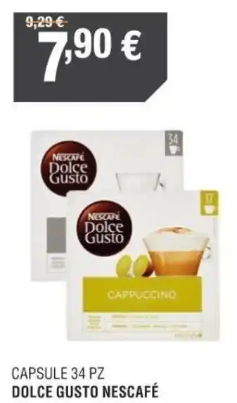 Poli Nescafè Dolce Gusto Capsule 34 pz offerta
