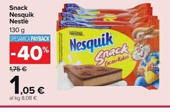 Carrefour Market Snack nesquik nestlè offerta