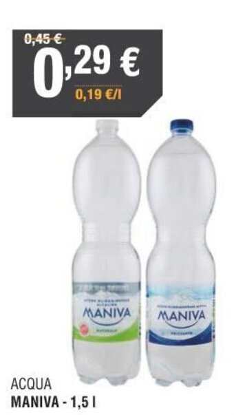Poli Maniva Acqua 1,5 l offerta