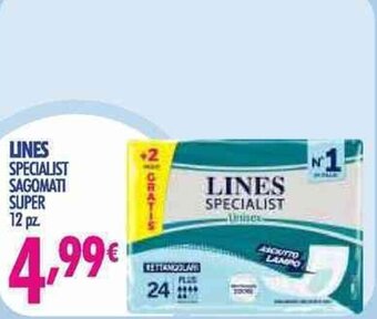 Acqua & Sapone Lines Specialist sagomati super 12 pz. offerta