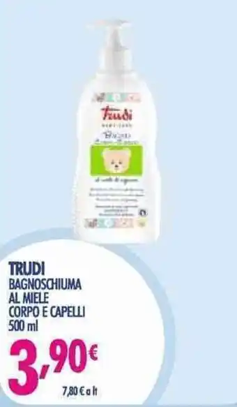 Acqua & Sapone Trudi Bagnoschiuma al miele corpo e capelli 500 ml offerta