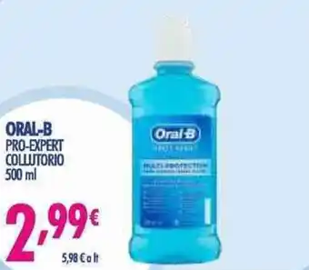 Acqua & Sapone Oral-B Pro-expert collutorio 500 ml offerta