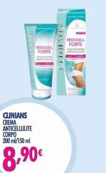 Acqua & Sapone Clinians Crema anticellulite corpo 200 ml/150 ml offerta