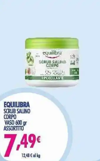 Acqua & Sapone equilibra scrub salino corpo vaso 600 gr assortito offerta