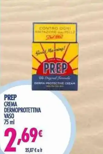 Acqua & Sapone Prep Crema dermoprotettiva vaso 75 ml offerta