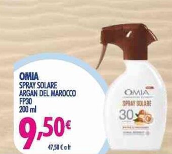 Acqua & Sapone Omia Spray solare argan del marocco FP30 200 ml offerta