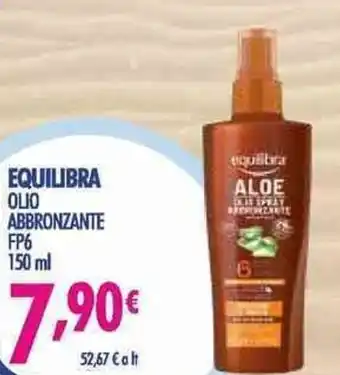 Acqua & Sapone equilibra Olio abbronzante FP6 150 ml offerta