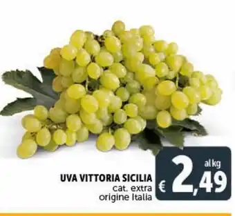 Deco Supermercati Uva vittoria sicilia cat. extra origine italia offerta