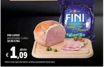 Deco Supermercati Fini lusso prosciutto cotto offerta