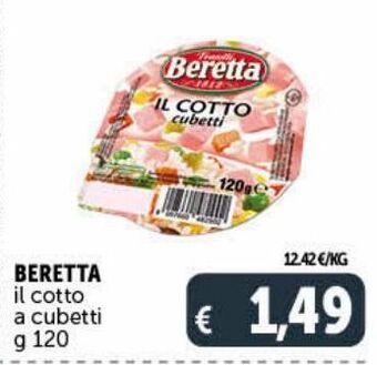 Deco Supermercati Beretta il cotto a cubetti g 120 offerta