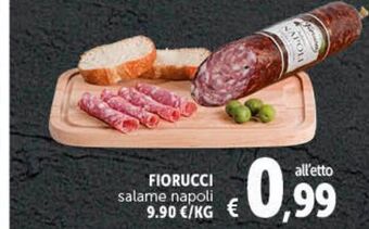 Deco Supermercati Fiorucci salame napoli offerta
