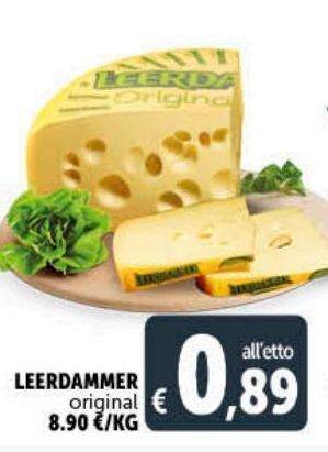 Deco Supermercati Leerdammer original offerta