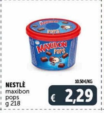 Deco Supermercati Nestle maxibon pops  g 218 offerta