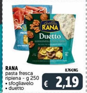 Deco Supermercati Rana pasta fresca ripiena - g 250 - sfogliavelo - duetto offerta