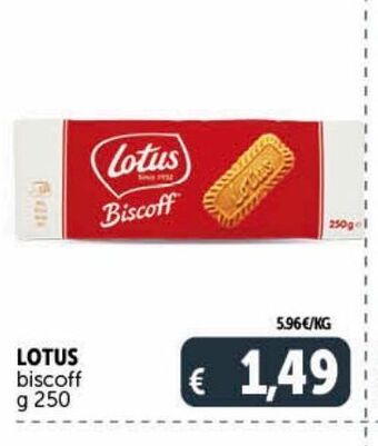 Deco Supermercati Lotus biscoff g 250 offerta