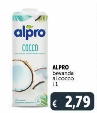Deco Supermercati Alpro bevanda al cocco l 1 offerta
