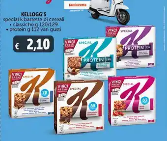 Deco Supermercati Kellogg's special k barrette di cereali -classiche g120/129 -protein g 112 vari gusti offerta