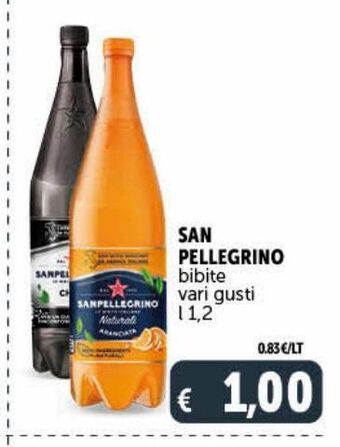 Deco Supermercati San pellegrino bibite vari gusti l 1,2 offerta
