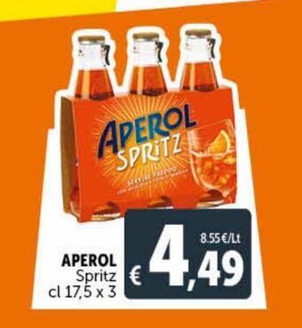 Deco Supermercati Aperol spritz cl 17,5 x 3 offerta