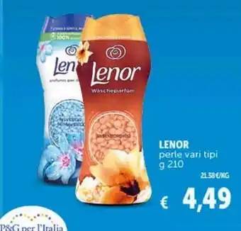 Deco Supermercati Lenor perle vari tipi g 210 offerta