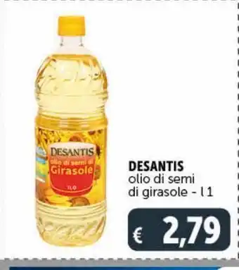 Deco Maxistore Olio di semi di girasole desantis offerta
