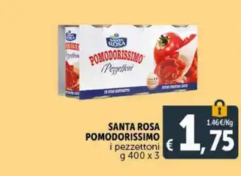 Deco Maxistore Pomodorissimi i pezzettoni santa rosa offerta