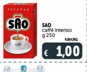 Caffè intenso sao