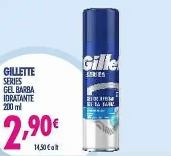 Acqua & Sapone Gillette Series Gel barba idratante 200 ml offerta