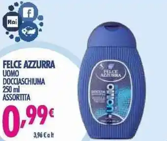Acqua & Sapone Felce Azzurra Uomo docciaschiuma 250 ml assortita offerta