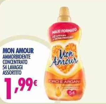 Acqua & Sapone Mon Amour Ammorbidente concentrato 54 lavaggi assortito offerta