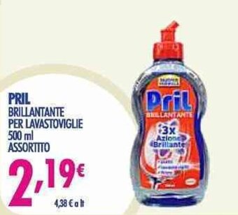 Acqua & Sapone Pril Brillantante per lavastoviglie 500 ml assortito offerta