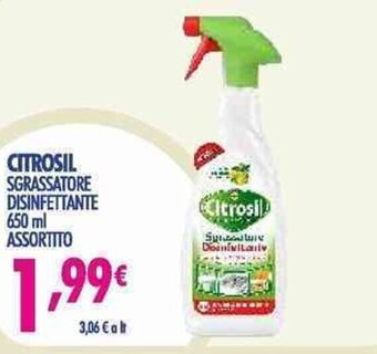 Acqua & Sapone Citrosil Sgrassatore disinfettante 650 ml assortito offerta