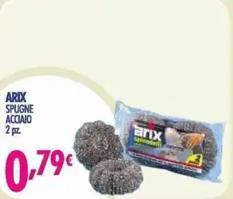 Acqua & Sapone Arix Spugne acciaio 2 pz. offerta